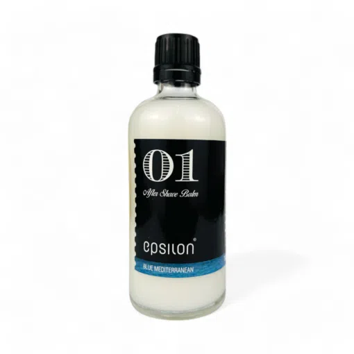 Epsilon After Shave Balsam Blue Mediterranean 100ml, in einer Glasflasche