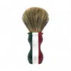 Extrò Rasierpinsel Italien Flag Graudachs & Schweineborsten, 26mm Knoten