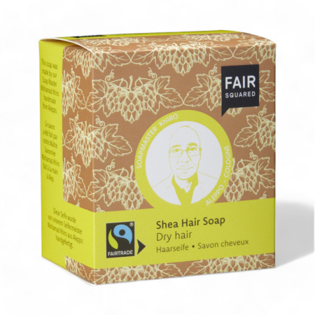 Fair Squared Shampoo Shea Hair Soap Dry Hair, Festes Shampoo 2x 80g
