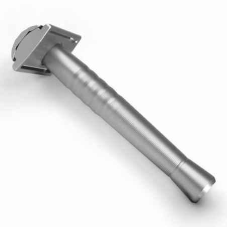 Greencult Rasierhobel GC 2.0 mit Basisplatte II, Edelstahl, geschlossener Kamm1