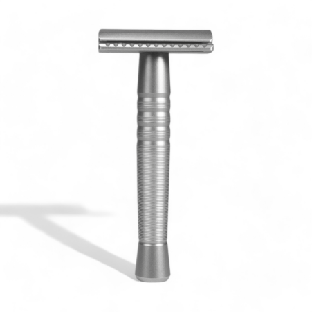 Greencult Rasierhobel GC 2.0 mit Basisplatte II, Edelstahl, geschlossener Kamm