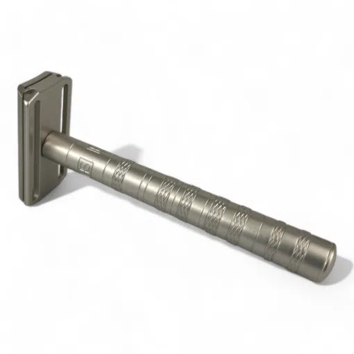 Henson Shaving Rasierhobel AL13 2.0 Medium Aircraft Aluminium, Silber
