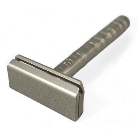Henson Shaving Rasierhobel AL13 2.0 Medium Aircraft Aluminium, Silber