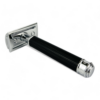 Mühle Rasierhobel R 89 Schwarz, geschlossener Kamm, Double Edge1