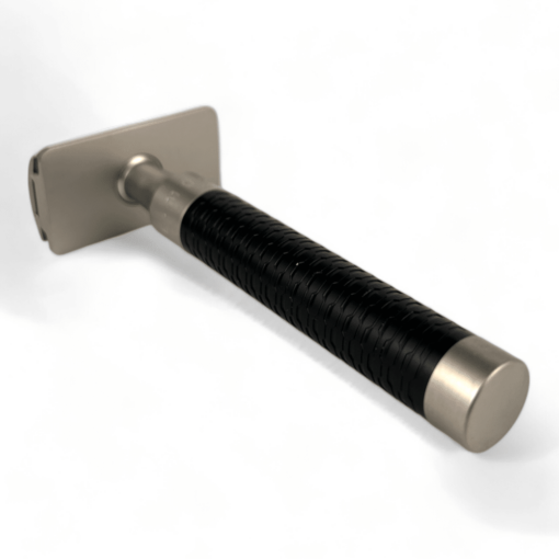 Mühle Rasierhobel R 96 ROCCA, Edelstahl/Schwarz, geschlossener Kamm1