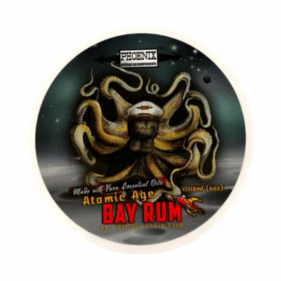 Phoenix Artisan Accoutrements Rasierseife Atomic Age Bay Rum CK-6 113g