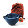 Phoenix Artisan Accoutrements The Intergalactic Indestructible Shatterproof Travel Scuttle Shaving Bowl - Set