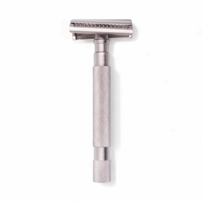 Parker 55SL-SC Semi-Slant Satin Chrome Rasierhobel - DE / CC