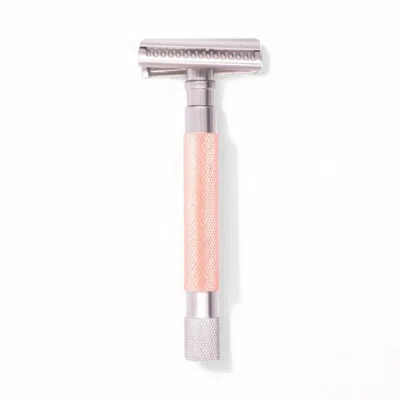 Parker 55-SL-RG Semi-Slant Rasierhobel Roségold, geschlossener Kamm, Double Edge
