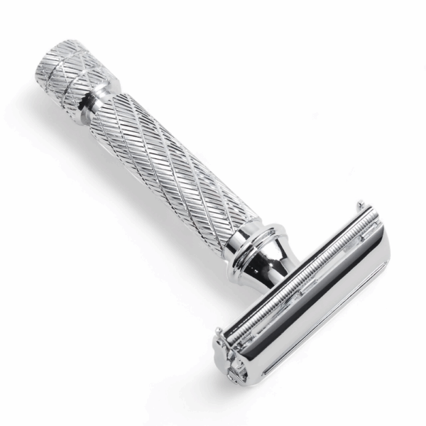 Parker Rasierhobel 87R, geschlossener Kamm, Twist to Open
