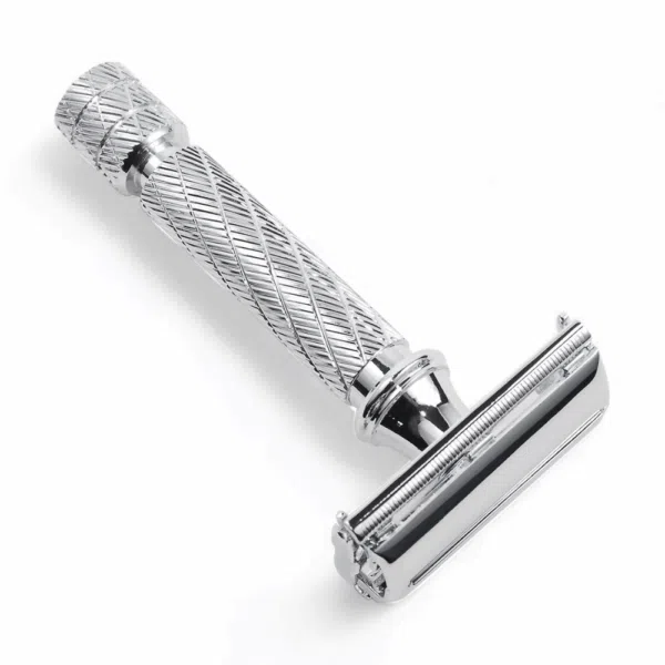 Parker Rasierhobel 87R, geschlossener Kamm, Twist to Open