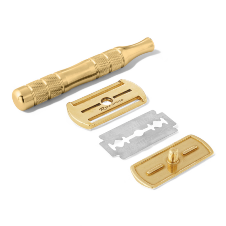 Razorine Rasierhobel Flatboy 73, geschlossener Kamm, Double Edge1