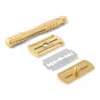 Razorine Rasierhobel Flatboy 75, geschlossener Kamm, Double Edge1