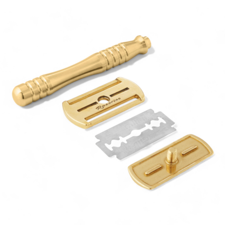 Razorine Rasierhobel Flatboy 75, geschlossener Kamm, Double Edge1