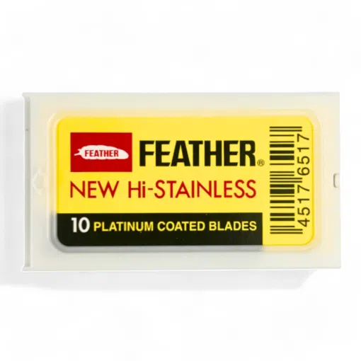 Feather NEW Hi-Stainless Double Edge Rasierklinge - 10 Stk.