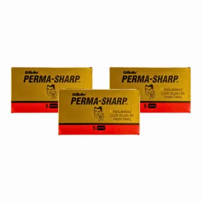 Perma-Sharp Rasierklingen-Bundle, Double Edge - 15 Stk.