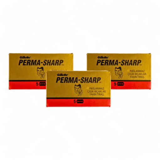 Perma-Sharp Rasierklingen-Bundle, Double Edge - 15 Stk.