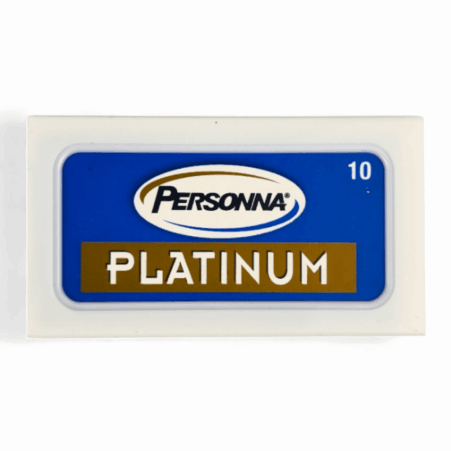 Personna Platinum Stainless Steel Double Edge Rasierklinge - 10 Stk.