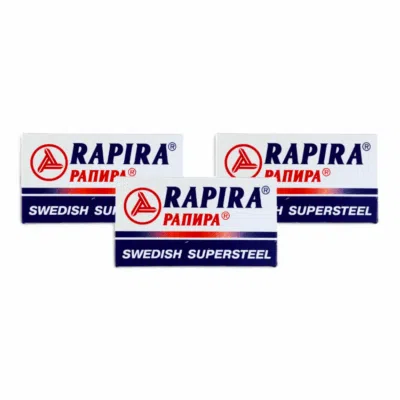 Rapira Rasierklingen Swedish Steel Bundle Angebot, 15 Stk., Double Edge