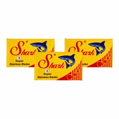 Shark Rasierklingen Super Stainless Bundle, 15 Stk., Double Edge