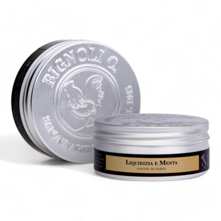 Saponificio Bignoli Rasiercreme Liquirizia E Menta 175g