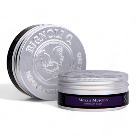 Saponificio Bignoli Rasiercreme Mora E Muschio 150g