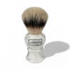 Alexander Simpson Rasierpinsel Islington Faux Italian Marble Grey S, 21mm Knoten, Synthetisch