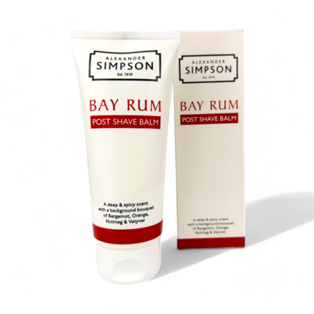 Alexander Simpson Post Shave Balm Bay Rum 100ml, Aftershave Balsam