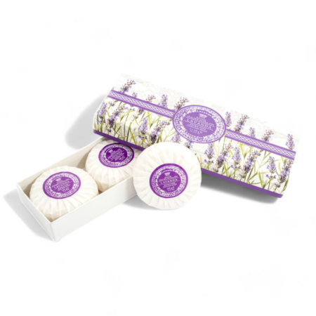 Saponificio Varesino Körperseife Lavendel 3 x 100 g, Geschenkset