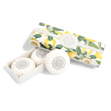 Saponificio Varesino Köperseife Limone 3 x 100 g, Geschenkset