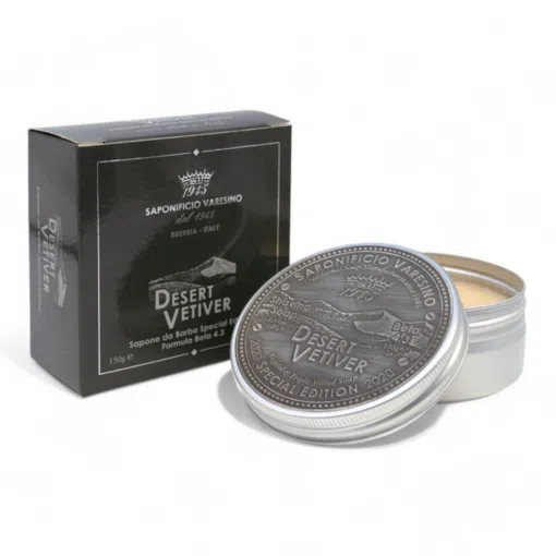Saponificio Varesino Rasierseife Desert Vetiver Beta 4.3 150g , Hartseife