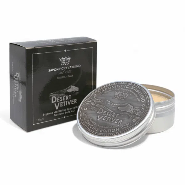 Saponificio Varesino Rasierseife Desert Vetiver Beta 4.3 150g , Hartseife