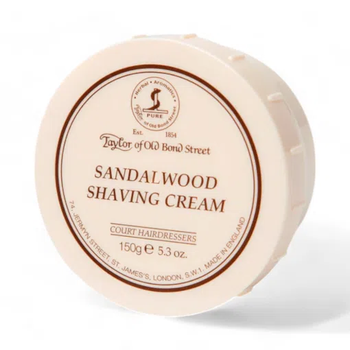 Taylor of Old Bond Street Rasiercreme Sandalwood 150g