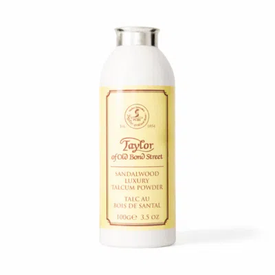 Taylor of Old Bond Street Sandalwood Luxury Talcum Powder 100g