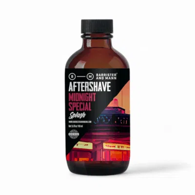Barrister and Mann Aftershave Midnight Special 100ml, Geheimnisvolle Eleganz