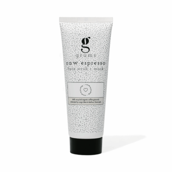 Grums Raw Espresso Gesichtspeeling und Maske 80ml, für trockene und normale Haut
