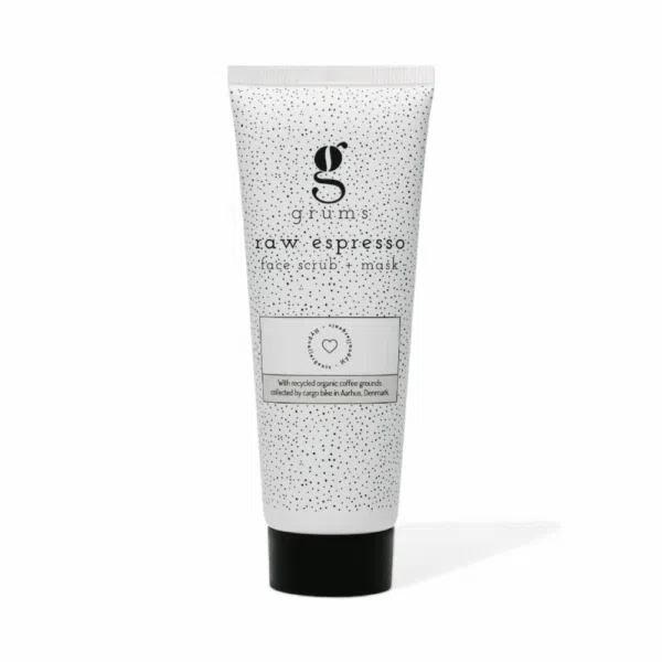 Grums Raw Espresso Gesichtspeeling und Maske 80ml, für trockene und normale Haut