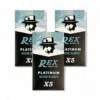 REX Supply Co. Rasierklingen Platinum Swedish Steel Bundle Angebot, 15 Stk., Double Edge