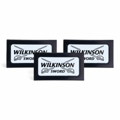 Wilkinson Sword Rasierklinge Classic Black Bundle, 15 Stk., Double Edge