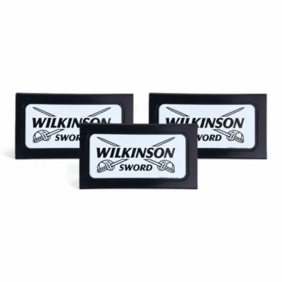 Wilkinson Sword Rasierklinge Classic Black Bundle, 15 Stk., Double Edge