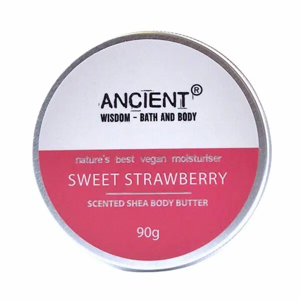 Ancient Wisdom Shea Körperbutter Sweet Strawberry