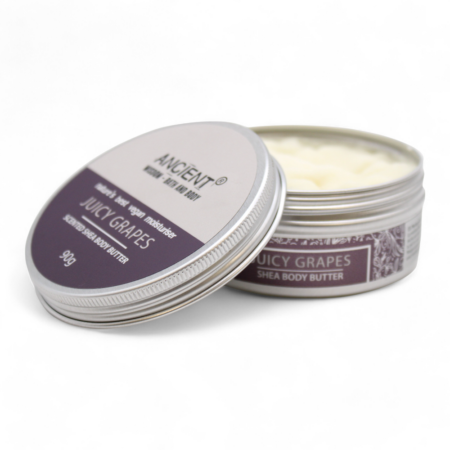 Ancient Wisdom Shea Körperbutter Juicy Grapes 90g1
