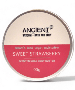 Ancient Wisdom Shea Körperbutter Sweet Strawberry 90g