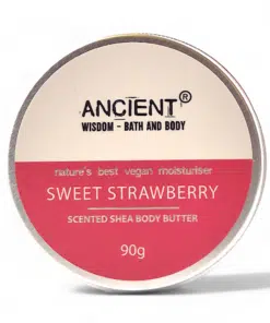 Ancient Wisdom Shea Körperbutter Sweet Strawberry 90g