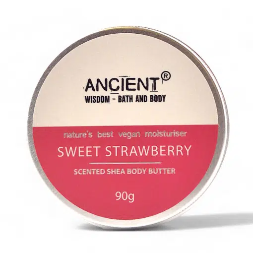 Ancient Wisdom Shea Körperbutter Sweet Strawberry 90g