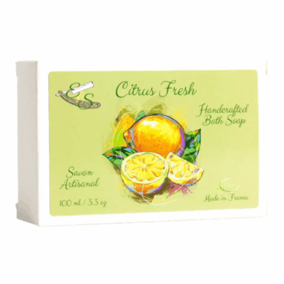 E&S Rasage Körperseife Citrus Fresh 100g, Vegan