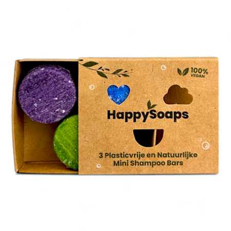 HappySoaps Shampoo Bars Mini 3x10g1