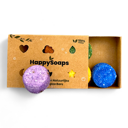 HappySoaps Shampoo Bars Mini 6x10g1