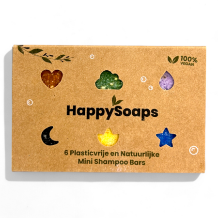 HappySoaps Shampoo Bars Mini 6x10g