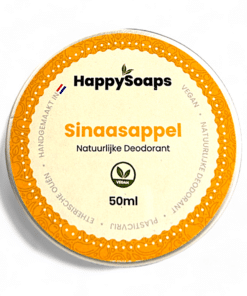 HappySoaps Natürliches Deodorant Orange 50ml, festes Deo